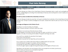 Tablet Screenshot of paulnarang.com